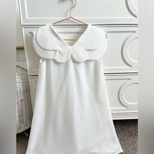 Aisabobo Stunning White Sleeveless Dress